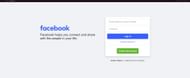 The Facebook website is down tonight (Image via Facebook)